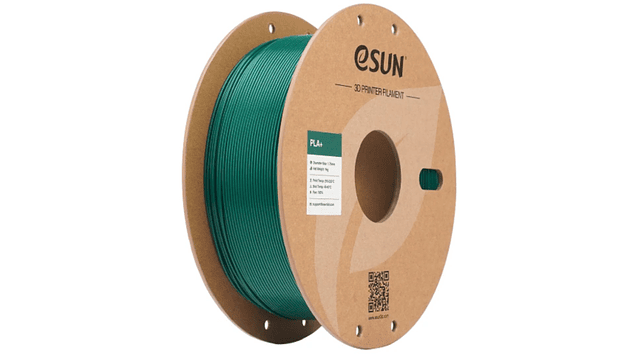 Filamento PLA+ Verde Petróleo 1kg Esun | Filamentos 1