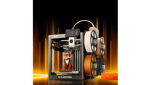 Adventure AD5X Combo Multicolor Core XY Flashforge | PREVENTA 15 ENE 2026 | Tamaño Imp 220 x 220 x 220 mm | Impresora 3D 3