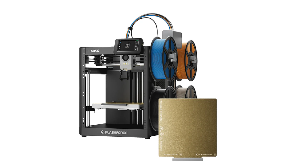 Adventure AD5X Combo Multicolor Core XY Flashforge | PREVENTA 15 ENE 2026 | Tamaño Imp 220 x 220 x 220 mm | Impresora 3D 8