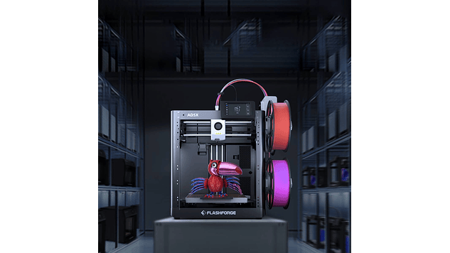 Adventure AD5X Combo Multicolor Core XY Flashforge | PREVENTA 15 ENE 2026 | Tamaño Imp 220 x 220 x 220 mm | Impresora 3D 5