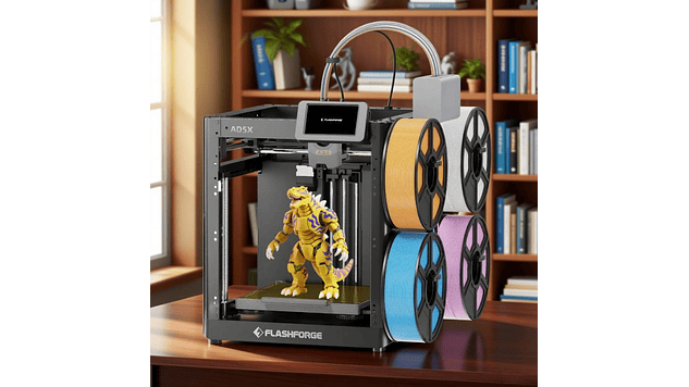 Adventure AD5X Combo Multicolor Core XY Flashforge | PREVENTA 15 ENE 2026 | Tamaño Imp 220 x 220 x 220 mm | Impresora 3D 4