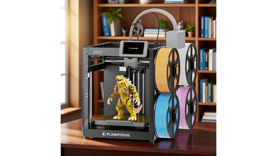 Adventure AD5X Combo Multicolor Core XY Flashforge | PREVENTA 15 ENE 2026 | Tamaño Imp 220 x 220 x 220 mm | Impresora 3D 4