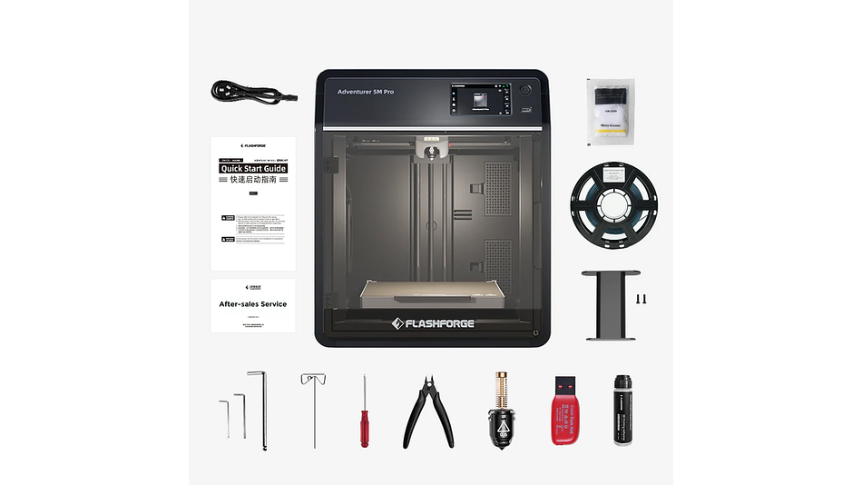 Adventure 5M Pro Core XY Flashforge | PREVENTA 15 DICIEMBRE | Tamaño Imp 220 x 220 x 220 mm | Impresora 3D 7