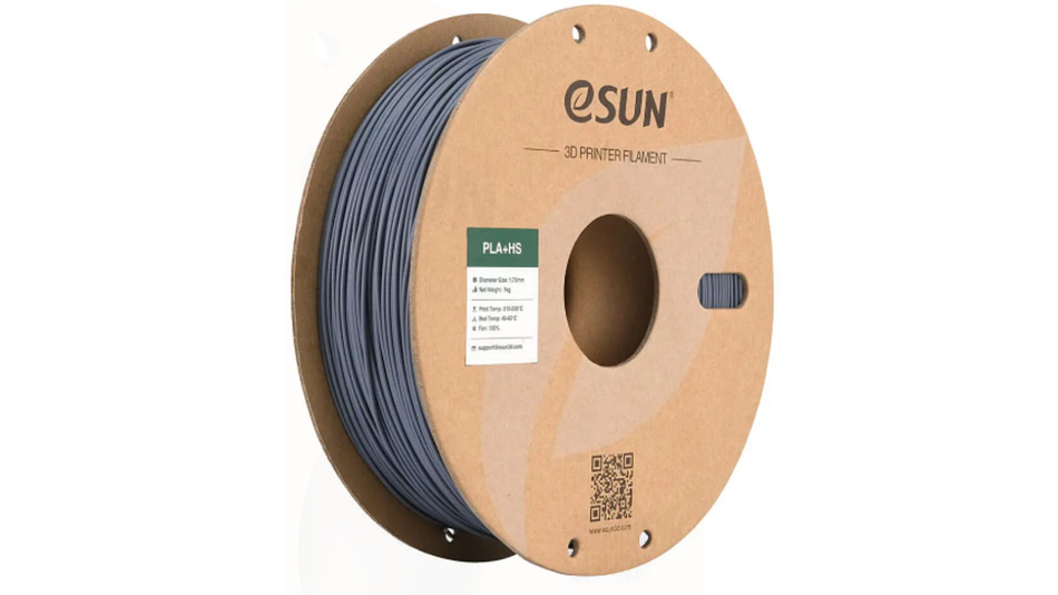 Filamento PLA+ Alta Velocidad HS Gris 1kg Esun | Filamentos 1
