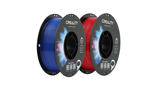 Filamento Pack x 2 PETG Rojo + Azul 1kg Creality Pack Listo | Filamentos