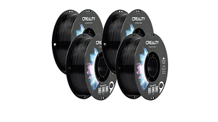 Filamento Pack x 4 PETG Negro 1kg Creality Pack Listo | Filamentos