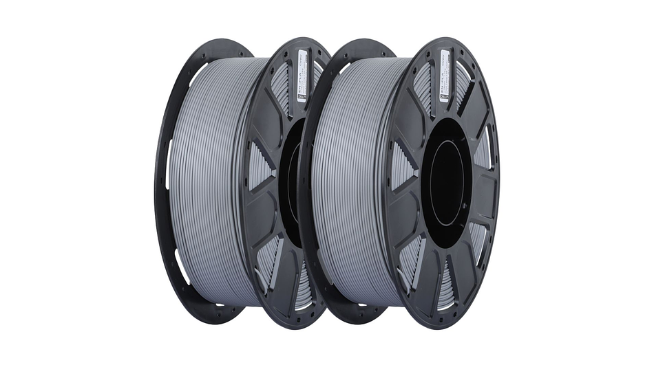 Pack x 2 Filamentos PLA Gris 1kg Ender Pack Listo | Filamentos 1