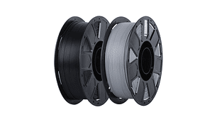 Pack x 2 Filamentos PLA Gris + Negro 1kg Ender Pack Listo | Filamentos