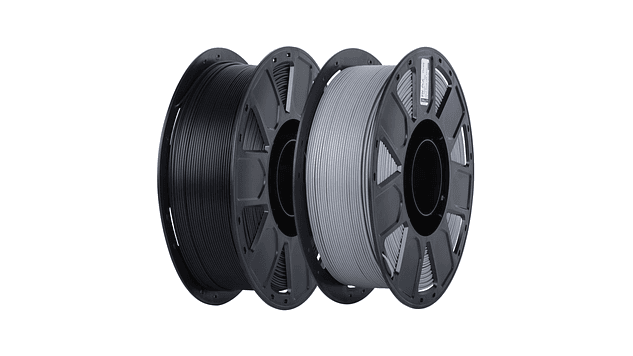 Pack x 2 Filamentos PLA Gris + Negro 1kg Ender Pack Listo | Filamentos 1