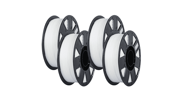 Pack x 4 Filamentos PLA Blanco 1kg Ender Pack Listo | Filamentos 1