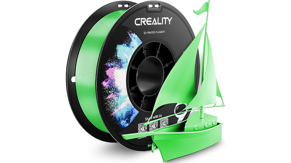 Filamento PETG Verde 1kg Creality | Filamentos 1