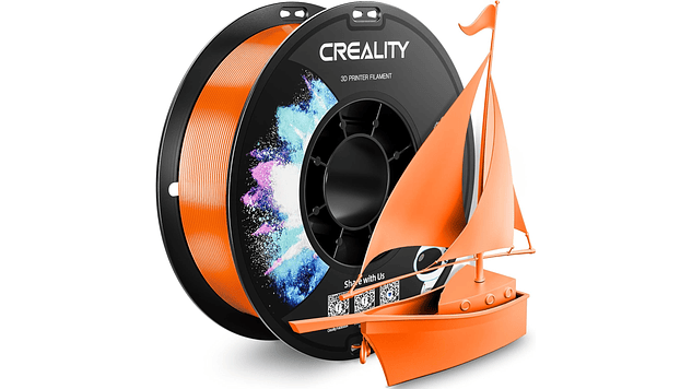 Filamento PETG Naranjo 1kg Creality | Filamentos 1