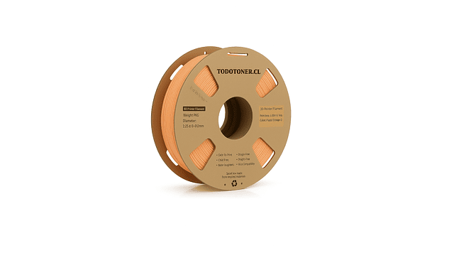 Filamento PLA Café 1kg TODOTONER.CL | Filamentos 1