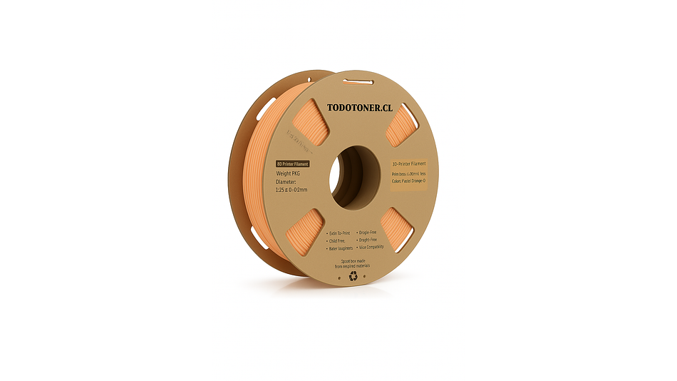 Filamento PLA Café 1kg TODOTONER.CL | Filamentos 1