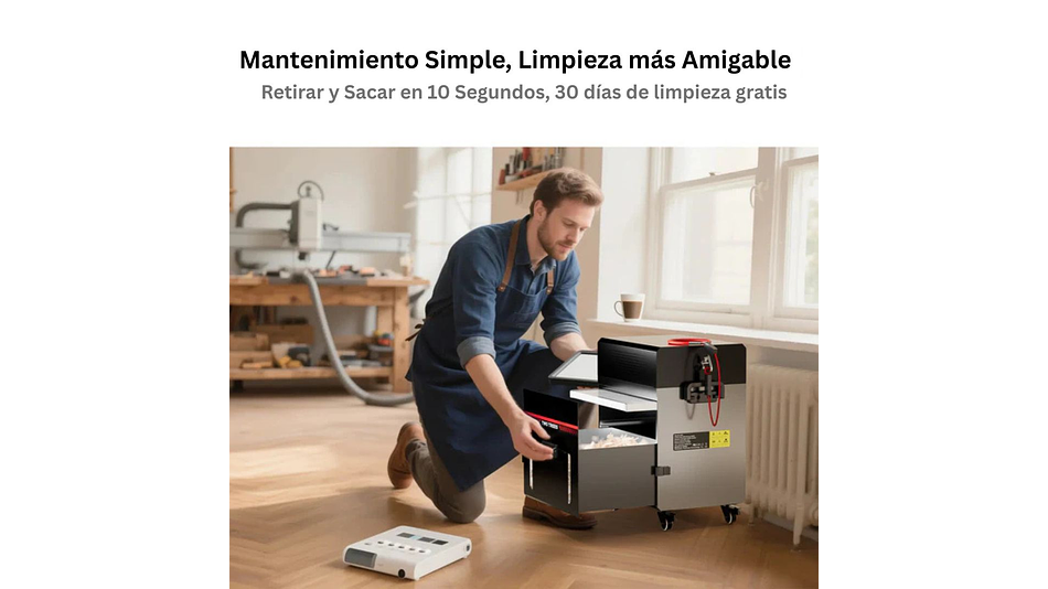 Aspiradora Monster M2 Para CNC Router Twotrees | Grabado Láser y Cortador Láser CNC 5