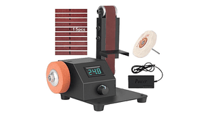 Lijadora de Banda + Rueda de Pulido y Disco de Lijado Twotrees | PREVENTA 7 DIC | Grabado Láser y Cortador Láser CNC