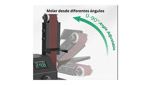 Lijadora de Banda + Rueda de Pulido y Disco de Lijado Twotrees | PREVENTA 7 DIC | Grabado Láser y Cortador Láser CNC