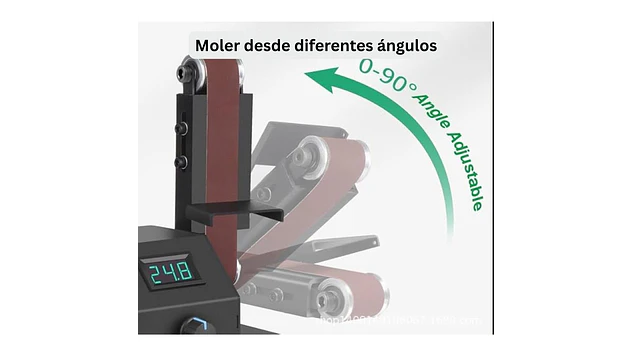 Lijadora de Banda + Rueda de Pulido y Disco de Lijado Twotrees | Lijadoras 2