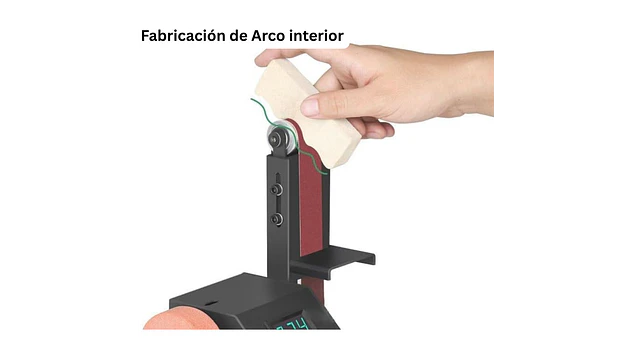 Lijadora de Banda + Rueda de Pulido y Disco de Lijado Twotrees | Lijadoras 3