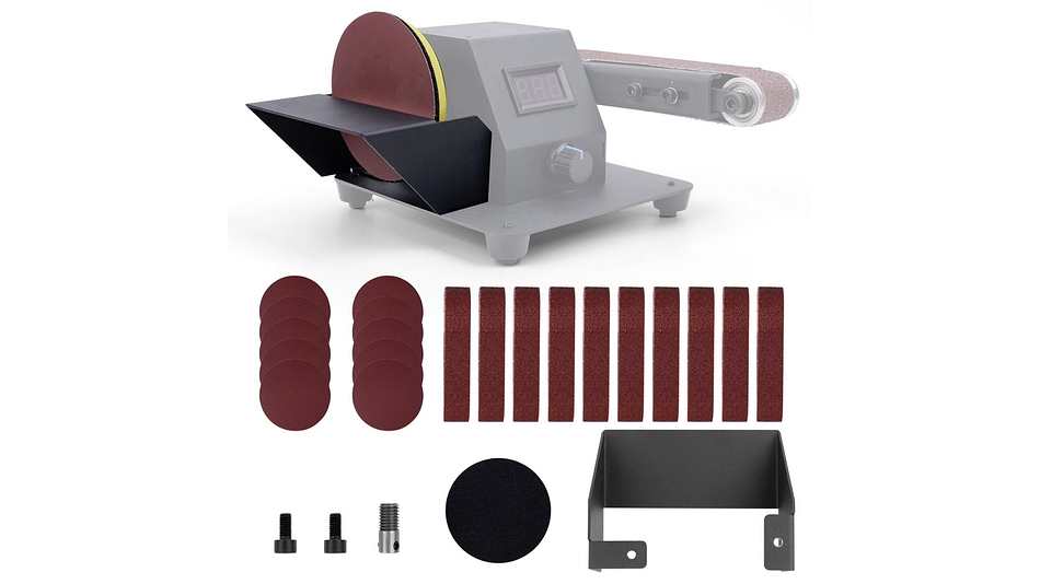 Lijadora de Banda + Mod de Lijadora de Disco Vel 350W Twotrees | PREVENTA 10 DIC | Grabado Láser y Cortador Láser CNC 1