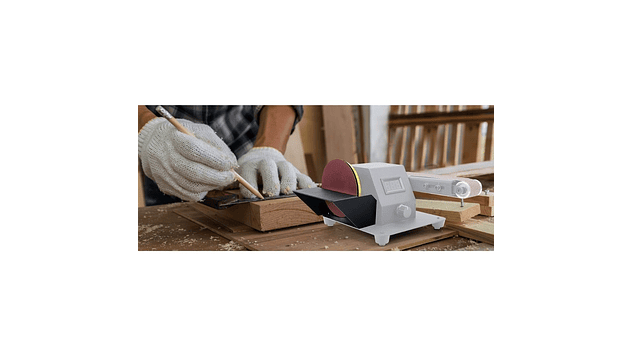 Lijadora de Banda + Mod de Lijadora de Disco Vel 350W Twotrees | PREVENTA 10 DIC | Grabado Láser y Cortador Láser CNC 5