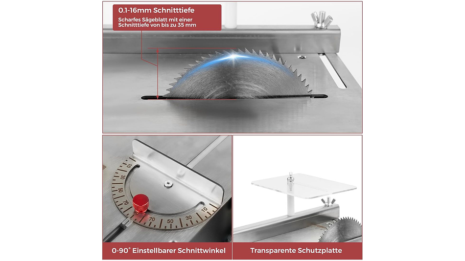 Sierra de Mesa y Lijadora de Banda 300W Twotrees | PREVENTA 10 DIC | Lijadoras 4