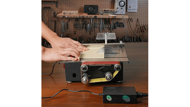 Sierra de Mesa y Lijadora de Banda 300W Twotrees | PREVENTA 10 DIC | Lijadoras 5