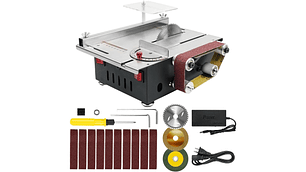 Sierra de Mesa y Lijadora de Banda 300W Twotrees | PREVENTA 10 DIC | Grabado Láser y Cortador Láser CNC