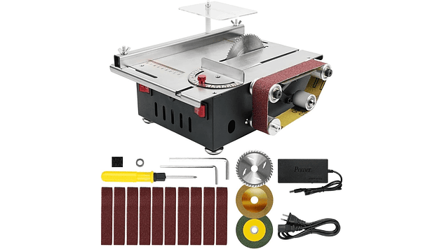 Sierra de Mesa y Lijadora de Banda 300W Twotrees | PREVENTA 10 DIC | Lijadoras 1