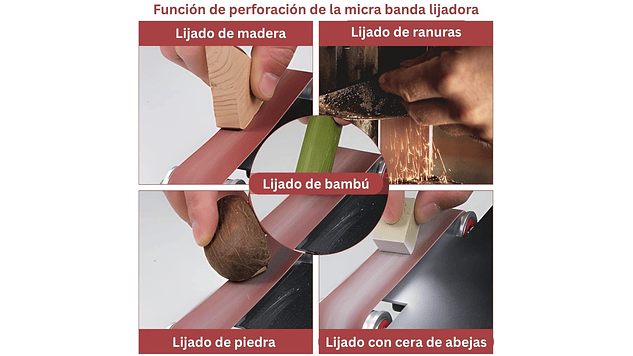 Sierra de Mesa y Lijadora de Banda 300W Twotrees | PREVENTA 10 DIC | Lijadoras 7