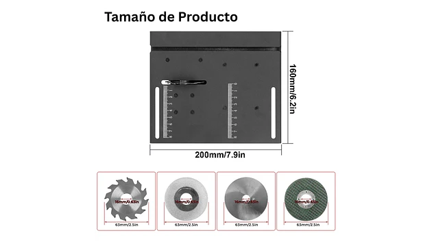 Lijadora de Banda 350W + Mod de Sierra de Mesa Twotrees | Lijadoras 2