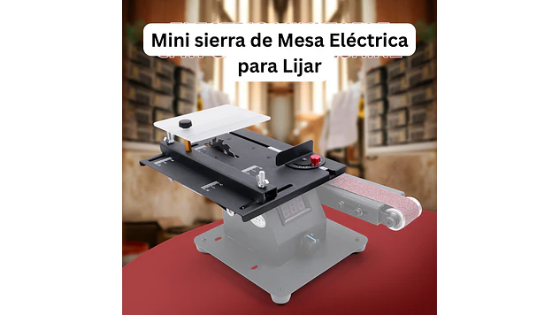 Lijadora de Banda 350W + Mod de Sierra de Mesa Twotrees | Lijadoras 3