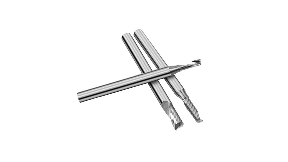 Kit Brocas 3.175 Metal Espiral Ascendente + Decendente + Compresión Twotrees | Accesorios CNC Router 3