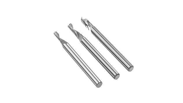 Kit Brocas 3.175 Metal Espiral Ascendente + Decendente + Compresión Twotrees | Accesorios CNC Router 4