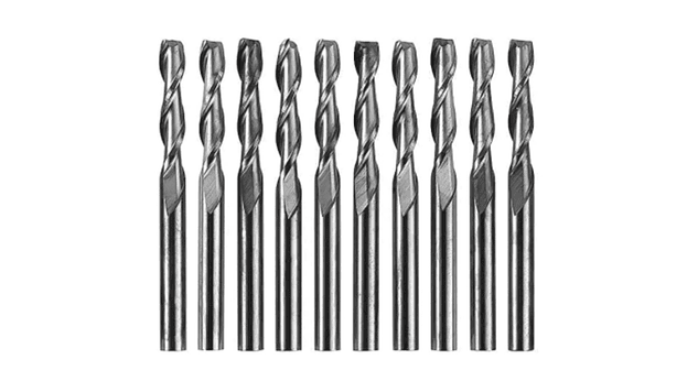 Kit 10 Brocas de Bola Doble Espiral de 3.175MM Twotrees | Accesorios CNC Router 1