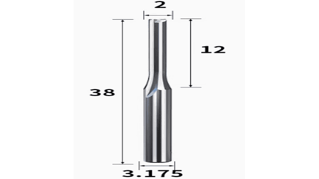 Broca Rotativa de 3.175mm Twotrees | Accesorios CNC Router 1