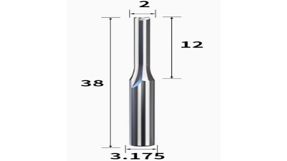 Broca Rotativa de 3.175mm Twotrees | Accesorios CNC Router 1