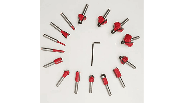 Kit 15 Brocas para Madera de Distintos Tamaños Twotrees | Accesorios CNC Router 4