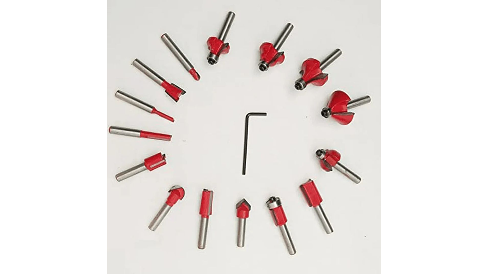 Kit 15 Brocas para Madera de Distintos Tamaños Twotrees | Accesorios CNC Router 4