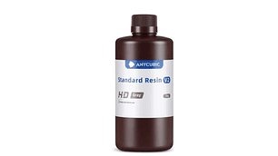 Resina V2 Estándar Gris para Impresoras 3D 1000g Anycubic | Resinas