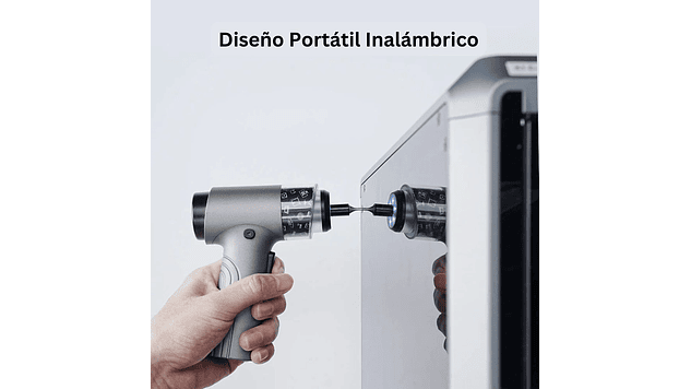 Destornillador Eléctrico Inalámbrico Creality | Accesorio 3D | Alta Precisión 4