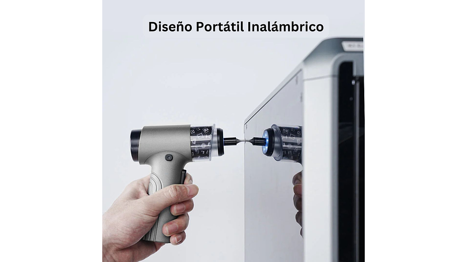 Destornillador Eléctrico Inalámbrico Creality | Accesorio 3D | Alta Precisión 4