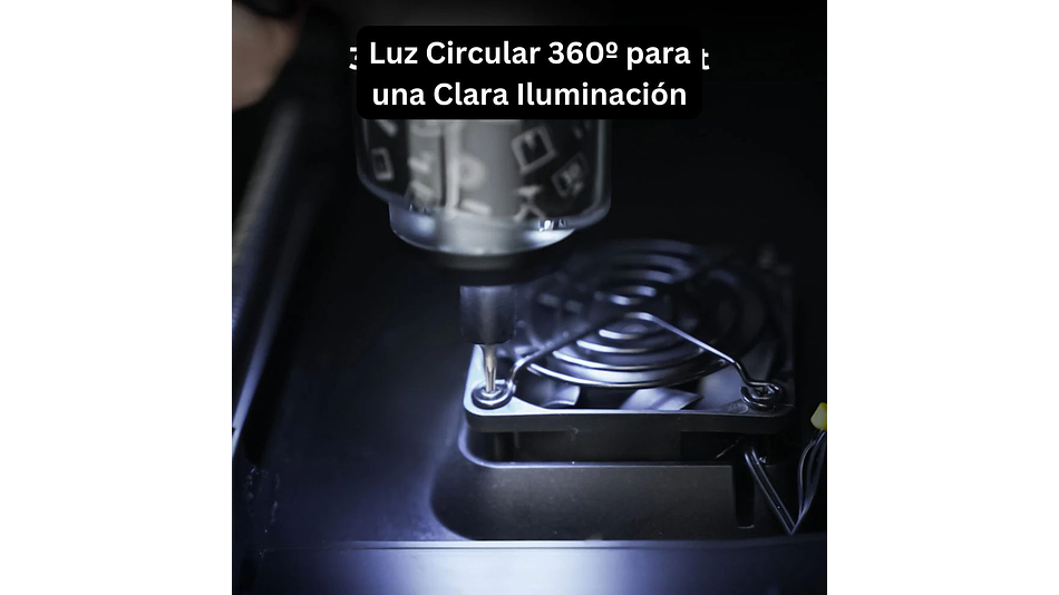 Destornillador Eléctrico Inalámbrico Creality | Accesorio 3D | Alta Precisión 7