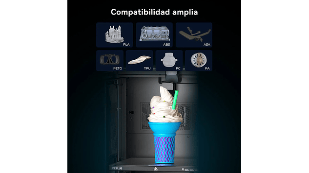 Pei Escarchado K2 Plus 370x370mm Creality | Repuestos 3D 7