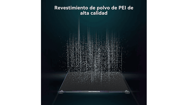 Pei Escarchado K2 Plus 370x370mm Creality | Repuestos 3D 5