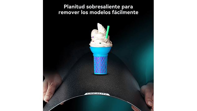 Pei Escarchado K2 Plus 370x370mm Creality | Repuestos 3D 6