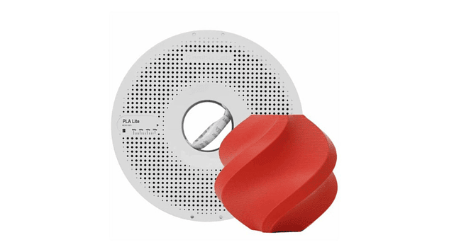 Filamento PLA Lite Rojo 1kg Bambu Lab | Filamentos 1