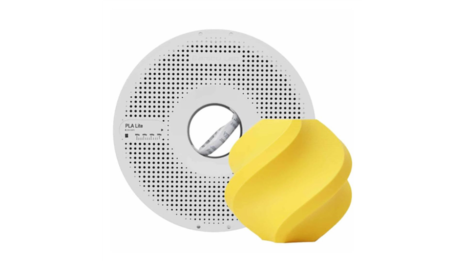 Filamento PLA Lite Amarillo 1kg Bambu Lab | Filamentos 1