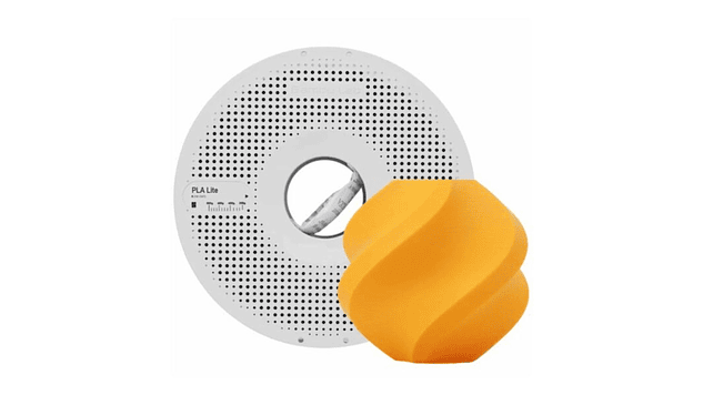 Filamento PLA Lite Naranjo 1kg Bambu Lab | Filamentos 1