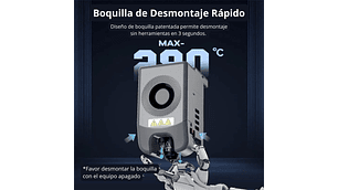 Hotend AD5M / AD5M Pro Boquilla 0.4mm Flashforge | Repuestos 3D
